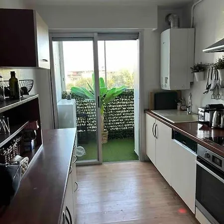 Logement Entier 2 Piscine, Terrasse Parking דירה *